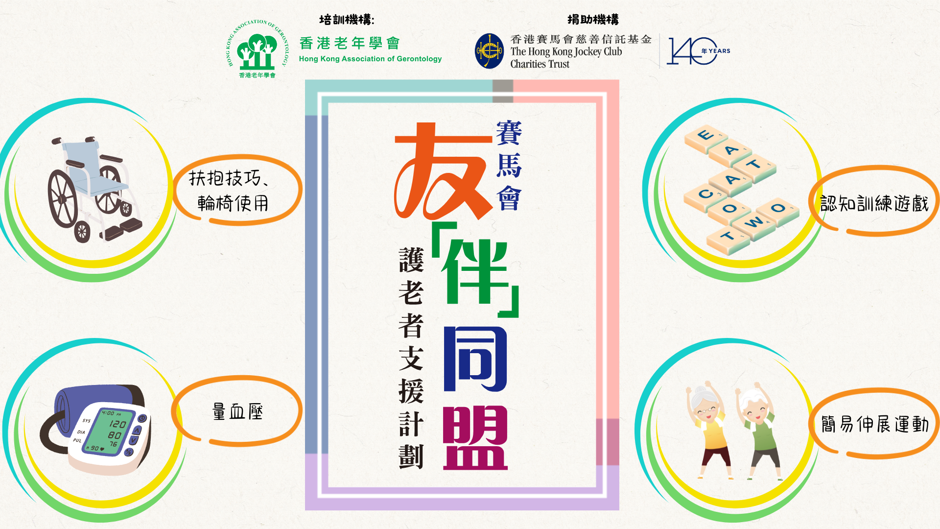 社區護老者培訓證書課程(義工) CLASS 24 平日班(全日)